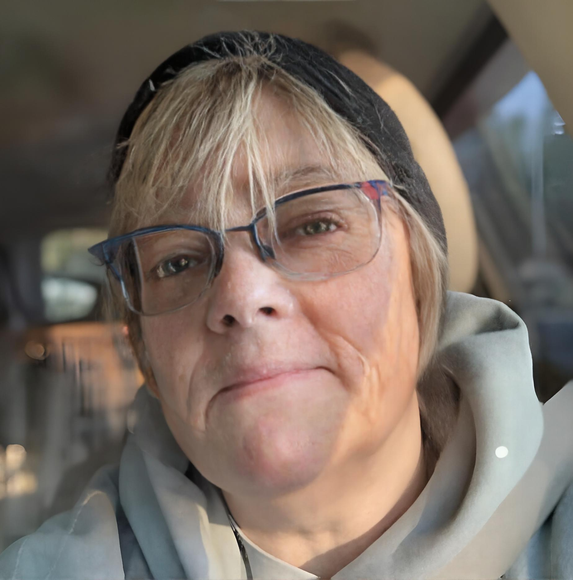 Portrait of Kay, founder of Human Thread Studios